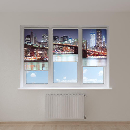 Рулонные шторы с фотопечатью Нью-Йорк