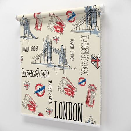 Рулонные шторы Мини с рисунком