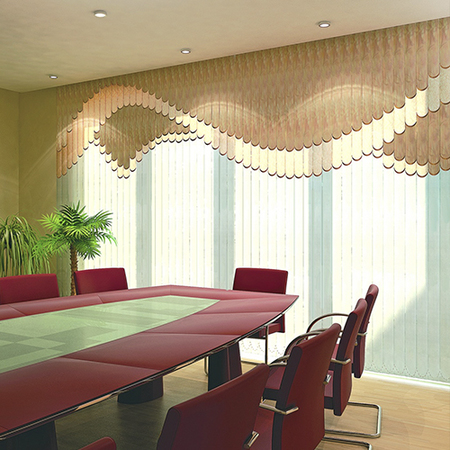 Мультифактурные волновые жалюзи