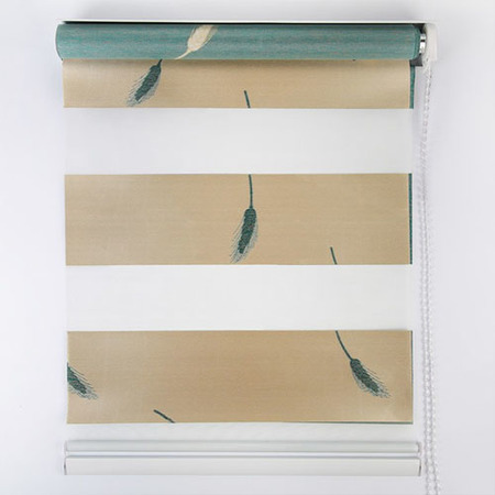 Рулонные шторы День Ночь с узором